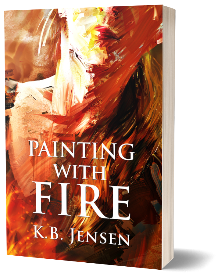 painting with fire by kb jensen 3d